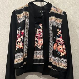 BCX Buckle Long Sleeve Cardigan